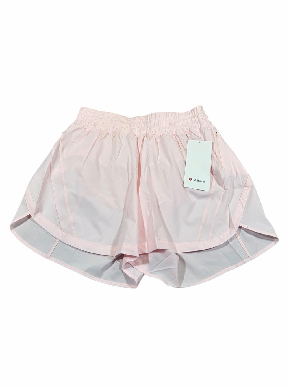 NWT Lululemon Track That High-Rise Lined Short *5” (Pink Pearl) Size 12